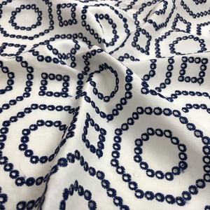 HA-14250D Fashional ricamo lase occhiello di cotone tessuto tessile per le donne - Product Image 2