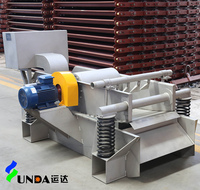 Écran vibrant Yunda SS304 pour le recyclage de la pâte à papier, faible bruit, autonettoyant, économie d'énergie, haute efficacité, 380V