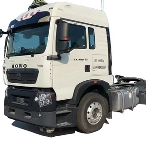 Yeni kullanılan 2024 sıcak tipi Sinotruk HOWO 6X4 336HP 371HP 420HP traktör kamyon ağır 10 Wheeler kabin traktör kamyon satılık
