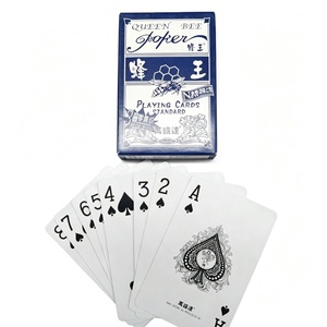 <span class=keywords><strong>ไพ่</strong></span> Wanshengda Smooth Finish Queen <span class=keywords><strong>Bee</strong></span> Blue Core สำหรับเล่นในร่ม เกมไพ่เพื่อความบันเทิง ขายส่ง - Product Image 3