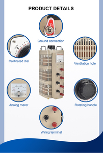 TSGC2-15000 Transformateur Variac Variable Entrée Variac Motorisé Sortie 380V Compteur analogique 0-430V ou 0-500V pour les tests de laboratoire - Product Image 6