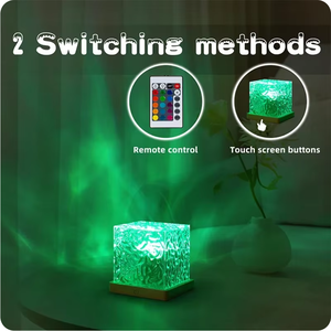 16-Color Changing Midnight Aurora Glow Lamp LED Light Source Resin Home Bar Underwater Projector Night Ocean Wave Projector - Product Image 4