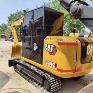 รถขุดขนาดเล็ก CAT306E2 6 ตัน แท้ 100% เครื่องยนต์ C2.4 DI บุ้งกี๋ขนาด 0.28 ลบ.ม. เหมาะสำหรับงานที่สูงและในเขตเมือง ราคาถูกที่สุด - Product Image 1