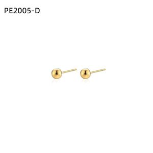Amy Amy Stud Earrings Stainless <b>Steel</b> <b>Ball</b> Classic Women's Jewelry Gift PE2005 - Product Image 2