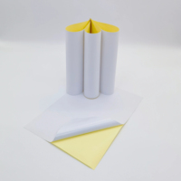 Papier d'impression de logo de produit blanc mat A4, 100 feuilles, pour imprimante laser/jet d'encre, étiquette adhésive personnalisée