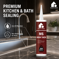 Feidu's Home MSSealant |   Dapat Dicat, Tidak Mengotor untuk Permukaan Batu, Ramah Lingkungan & Tahan Jamur, Untuk Penggunaan Interior