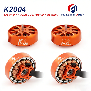 Motor RC sin escobillas Custom Motor Factory K2004 de 20 mm, 2004 3-6S, 1750KV 1900KV 2100KV 3150KV para <span class=keywords><strong>SCX24</strong></span> <span class=keywords><strong>Crawler</strong></span> - Product Image 3