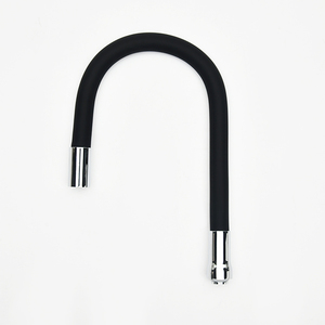 SANIPRO moderno colorido tubo de silicona buena calidad Gel de sílice Flexible cualquier dirección rotación cocina grifo manguera - Product Image 1