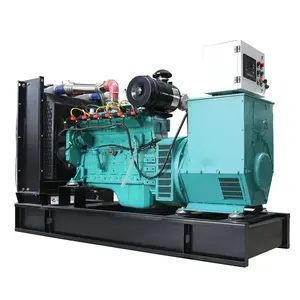 100kw 350kw 500kw Water Cooled soundproof box open type Gas Natural Biogas Gas Generator set for sale