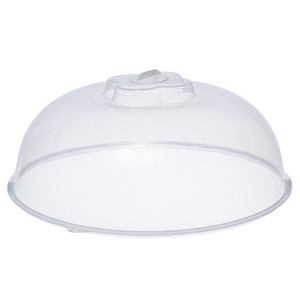 Home Kitchen <b>Microwave</b> <b>Food</b> <b>Cover</b> Transparent Plastic Steam Guard With Vent Hole For Vegetables And Meals Protection - Product Image 2