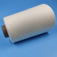 Fil mélangé antibactérien et écologique naturel 60s/1 50/50 fil de coton peigné en fibre d'herbe de champignon pour le tricot pour le tissage
