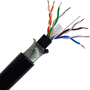 Al aire libre SWA vehículos blindados de U/FTP <span class=keywords><strong>Cat</strong></span> <span class=keywords><strong>6</strong></span> Lan <span class=keywords><strong>Cable</strong></span> cat6 <span class=keywords><strong>cable</strong></span> de lan ethernet directa enterrado - Product Image 1