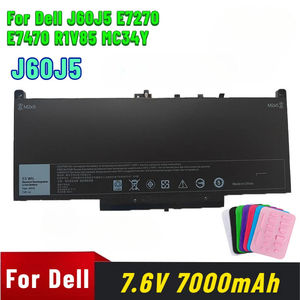 Batería para portátil J60J5 para Dell Latitude E7270 E7470 MC34Y 55Wh, batería de repuesto CE RoHS, alta calidad, venta al por mayor - Product Image 6