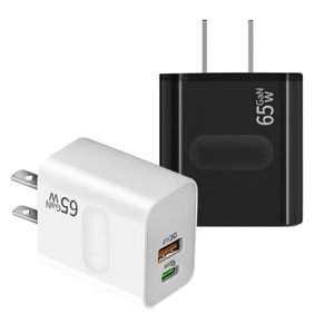 Nouveau 65W Double Interface USB PD Charge Rapide <span class=keywords><strong>WallCharger</strong></span> US EU Plug Protocole Complet QC4.0 PD35WAdaptateur Secteur pour Téléphone Mobile - Product Image 6