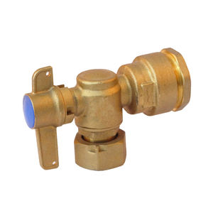 Vanne à boisseau sphérique angulaire en laiton Yod, service d'usinage CNC de précision manuel OEM, 90 degrés NPT BSPP, sans plomb, pour ligne d'alimentation en eau - Product Image 3