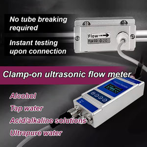 Honno Yüksek Hassasiyetli 1 İnç Kelepçeli Ultrasonik Debimetre, Sıvı Akışını Ölçmek için OCT Darbe Çıkışlı - Product Image 2