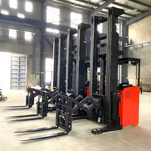 Fabrika fiyat tüm arazi istifleyici 1.5 Ton 2 Ton depo kargo taşıma kaldırma yüksekliği 2.5m-7m kendinden tahrikli elektrikli istifleyici - Product Image 3