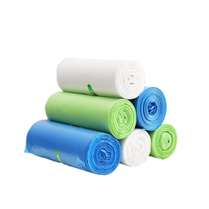 Sac poubelle mini pour voiture, compostable vert, sans plastique, transparent, anti-déchirure, taille personnalisée, avec soufflet de fond - Product Image 1