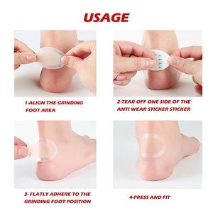Foot Toe Heel Blister Plasters Waterproof <strong>Hydrocolloid</strong> Transparent Strong Adhesion Anti Blisters Patch for Shoes - Product Image 5