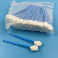 Tampon de nettoyage de voiture 128mm Long Sponge Stick Printer Keyboard Electronics Adhesive Remove Swab