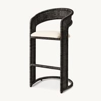 Mobilier de cuisine design personnalisé Meuble de bar Tabouret de bar en rotin Chaise