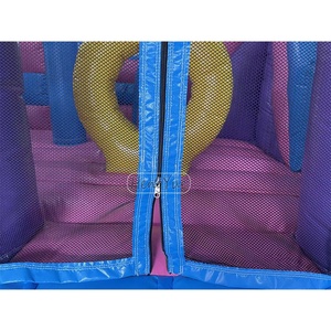 Château <span class=keywords><strong>gonflable</strong></span> <span class=keywords><strong>licorne</strong></span> de dessin animé personnalisé commercial extérieur Maison avec toboggans Maison <span class=keywords><strong>gonflable</strong></span> à vendre - Product Image 4