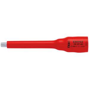 KNIPEX 98 29 40 Enchufe 3/8 ''para TX40 123 mm - Product Image 1