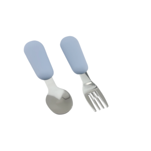 Juego de Cuchara y Tenedor de Acero Inoxidable Ecológico para Bebés, Apto para Alimentos, Libre de BPA, Cubiertos para Niños Pequeños, Utensilios para la Hora de Comer, Kit de Vajilla al por Mayor - Product Image 2