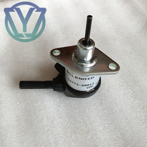 โซลินอยด์วาล์วหยุดน้ำมันเชื้อเพลิง CYJ 1G772-60012 12V สำหรับ V3307 V2607 V2607T M7040DT M7040F รถแทรกเตอร์ รถขุดขนาดเล็ก โซลินอยด์ดับเครื่องยนต์ - Product Image 1