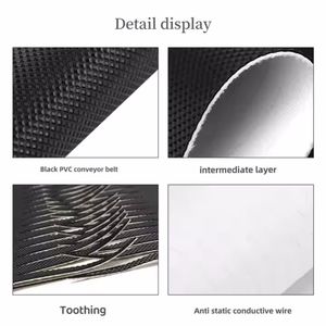 टिकाऊ pvc कन्वेयर बेल्ट मिनी हॉर्स ट्रेडमिल पैदल चलने बेल्ट - Product Image 2