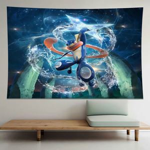 Tapiz de Fantasía de Dibujos Animados, Opciones Multiestilo para que los Fanáticos del Anime Creen Fondos Únicos para Dormitorios y Salas de Estar - Product Image 1