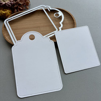 Moule de découpe d'étiquettes en forme de lettres, idéal pour les albums de scrapbooking et la décoration intérieure, pour la création de pages détachées.