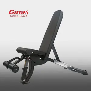 Ganas健身房设备可调腹部长凳机商用举重长凳健身房或家庭使用