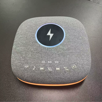 Nouveau produit : Lampe RGB à charge rapide sans fil 15W, haut-parleur intelligent de bureau avec Airplay, bruit blanc, Bluetooth sans fil - Nouveau produit