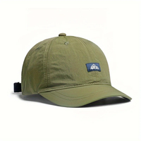 Gorra de Béisbol de Secado Rápido para Verano, Ligera, Impermeable, Deportiva, Transpirable, de Nailon, Ajustable, para Mujer y Hombre