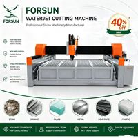 41% de Descuento - Cortadora de Chorro de Agua CNC 4060 para Cortar Mármol Decorativo, Acero Inoxidable y Vidrio