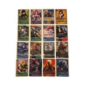 Nouvelles cartes à collectionner en feuille d'or Digimons Anime Character Trading Card avec Premium Metal Design Fans Gift - Product Image 3