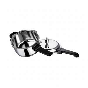 Olla a Presión Profesional de Aluminio de 5 Litros, Base Compatible con Inducción, Exterior Antiadherente, Apta para Lavavajillas - Product Image 1