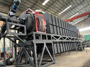 Mới nhất liên tục msw carbonization lò nông nghiệp dư lượng than máy làm chất thải thực phẩm than sinh học carbonizing lò - Product Image 2