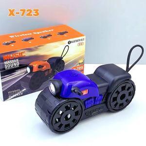 X-723 nuovo Super basso portatile Wireless Blue-tooth altoparlante con torcia elettrica Stereo attivo Woofer musica moto modello BT Speaker - Product Image 3
