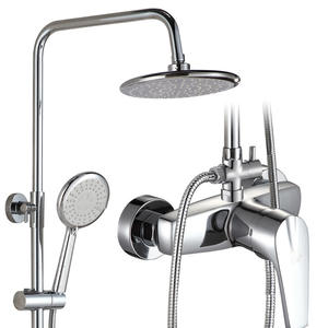 ฝักบัวอาบน้ำ Tongmingjia แบบฝักบัวเรนชาวเวอร์ 3.5-4.9 แกลลอนต่อนาที วาล์วเซรามิก หัวฝักบัวทรงกลม ชุดฝักบัว - Product Image 2