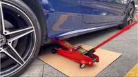 Cric hydraulique personnalisable en couleur, certifié CE, pour outils de réparation automobile, cric de garage à profil bas