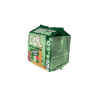 COOL Fried Instant Noodles Vegetable Flavour <b>Wheat</b> Flour Family <b>Pack</b> Quick Cooking 18% Fat 3 Minute Cook Time DEM Kulpin 0.24kg - Product Image 1