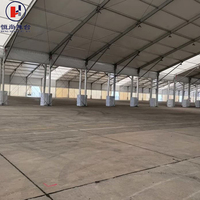 Structure en aluminium, tente de réception extérieure blanche pour 100 personnes, mariage, événement