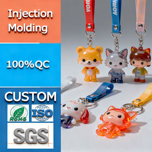 Porte-clés en plastique-Faux porte-clés personnalisables pour un usage quotidien et des cadeaux promotionnels | Approvisionnement direct de l'usine OEM - Product Image 1