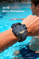 Reloj Inteligente AMOLED con GPS, Llamadas por IA, Monitor de Salud y Sueño, Rastreador de Actividad Física, Modos Deportivos, Resistente al Agua 3ATM, Brújula, Barómetro, para Hombre