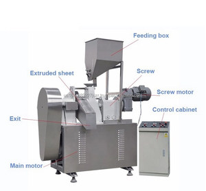 Cheetos frits au four automatique de haute qualité Kurkure Nik Naks ligne de produits céréaliers 304 acier inoxydable haute capacité 100-150 kg/h - Product Image 2