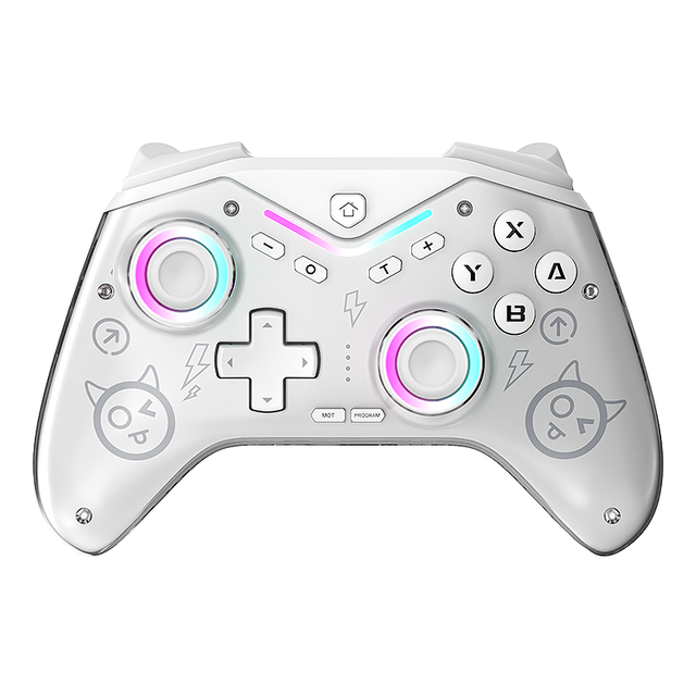 FANTECH 619 Hall-Effect Gamepad BT Wireless Joysticks 12 Programmable Turbo Button Game Controllers for PC Switch IOS Android