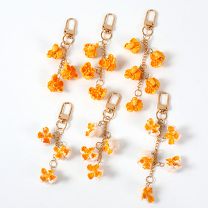 Porte-clés en forme de pop-corn simulé, jouet alimentaire amusant pour sac, pendentif décoratif imitation nourriture - Product Image 5