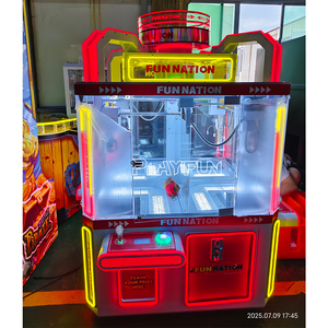 Giá thấp 4 người chơi đồng tiền hoạt động mini Claw Crane Máy búp bê Máy <span class=keywords><strong>Arcade</strong></span> Trò chơi đồ chơi may mắn rainbox cho trung tâm trò chơi - Product Image 6